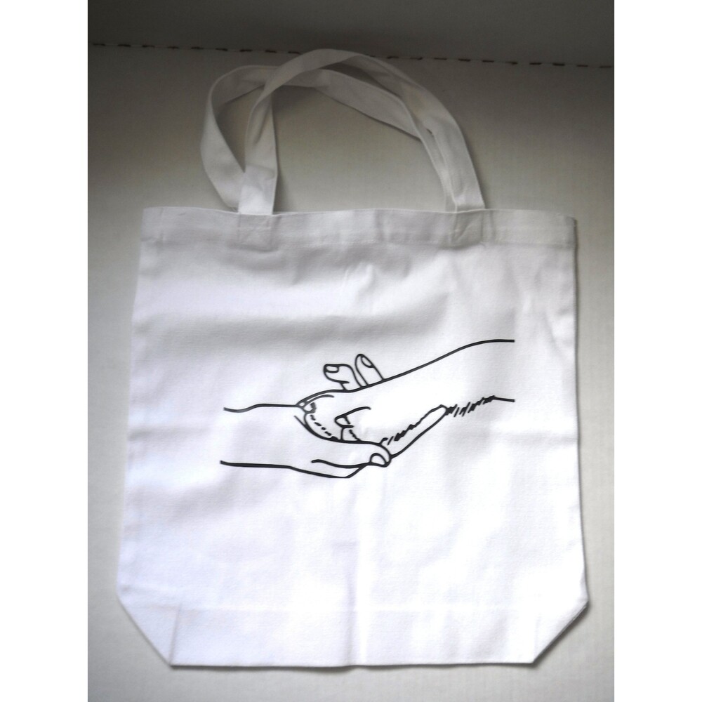 White Reusable Tote Bag